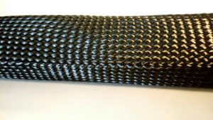KOLFIBERSTRUMPA D=90MM, 164 G/M, 12K
