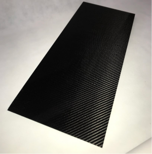 KOLFIBERPLATTA 0,5 MM, BLANK 25X60CM